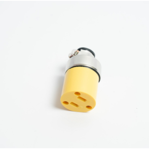 Toma Corriente Hembra Us35 2S S/Tierra Cubierata De Goma C/Abrazadera 125V-15A