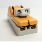 Cuchilla Doble Pase, 2P 60A.,Amarillo