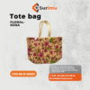 Tote Bag Floral-Rosa