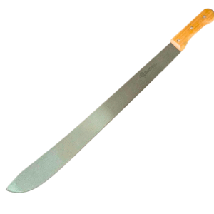 Machete lineal DE 22" PULGADAS GROSOR DE HOJA 1.6 MM CON MANGO DE MADERA