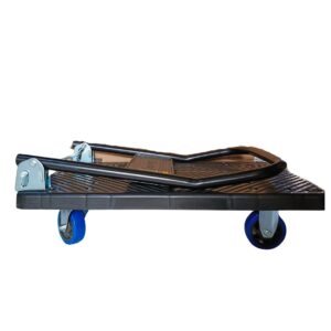 Carro Plano P/Carga Hasta 150Kg Negro