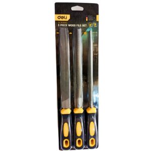 Limas De Madera Set De 3 Piezas 8"