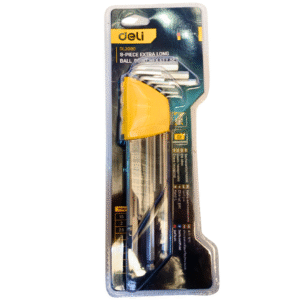 Llaves Allen Extra Largas C/Bola C/Soporte Set 1.5 A 10Mm