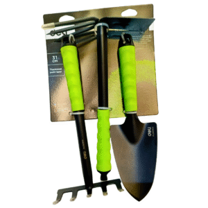 Set De Jardín 3 Pz. Acero Carbono