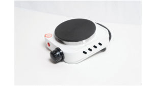 Cocina Electrica Una Hornilla 110V 50-60Hz 500W Blanco
