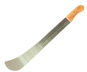 Machete DE 22" PULGADAS 1.8 MM CON MANGO DE MADERA