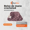 Bolso De Mano-Crocheted-Rosado